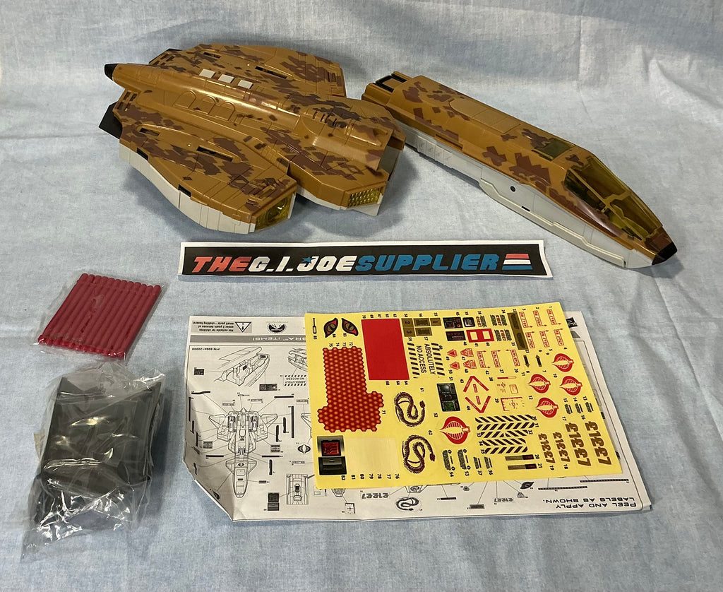 2010 ROC G.I. JOE COBRA SAND SERPENT ROSS EXCLUSIVE VEHICLE ONLY NEW LOOSE 100% COMPLETE