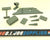 1984 VINTAGE ARAH G.I. JOE MISSILE DEFENSE UNIT BATTLEFIELD ACCESSORIES NEW LOOSE UNUSED DECALS BLUEPRINTS 100% COMPLETE