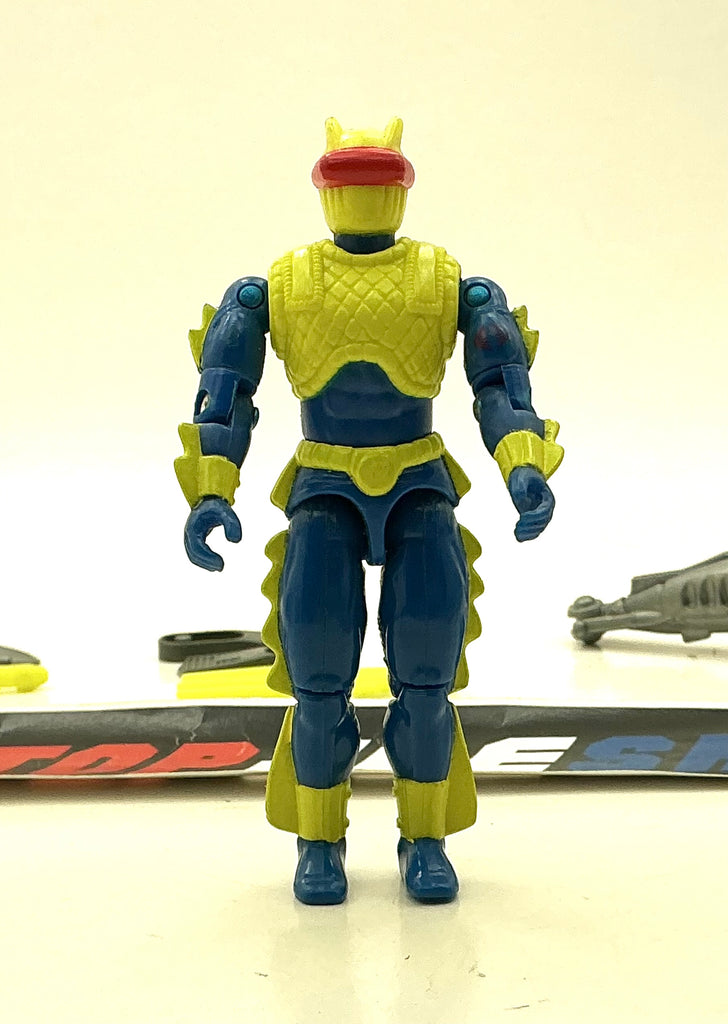 1992 VINTAGE ARAH G.I. JOE COBRA EELS V2 UNDERWATER DEMOLITIONS LOOSE 100% COMPLETE (b)
