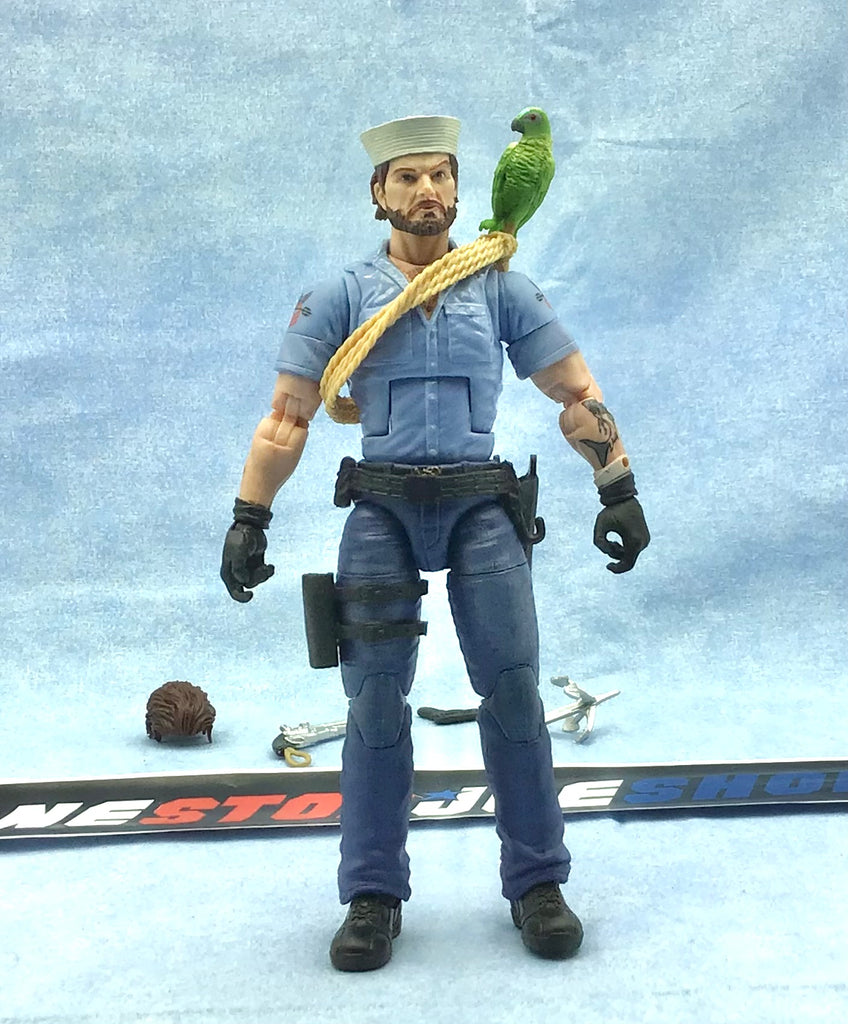 2023 CLASSIFIED G.I. JOE SHIPWRECK #70 6" FIGURE LOOSE 100% COMPLETE