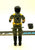 1989 VINTAGE ARAH G.I. JOE COBRA PYTHON VIPER V2 PATROL ASSAULT VIPER LOOSE 100% COMPLETE (c)