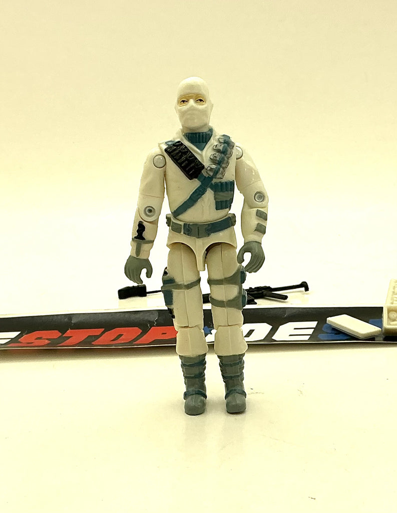1998 ARAH G.I. JOE COBRA FIREFLY V4 POLAR FORCES TRU EXCLUSIVE LOOSE 100% COMPLETE NO F/C