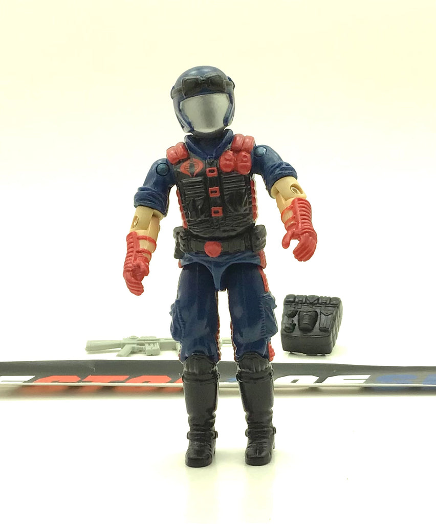 1986 VINTAGE ARAH G.I. JOE COBRA VIPER V1 INFANTRY LOOSE 100% COMPLETE (g)
