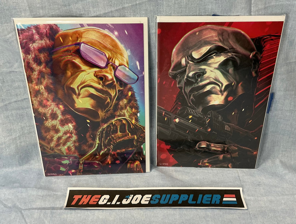 IDW PUBLISHING G.I. JOE A REAL AMERICAN HERO (2010-2022) ISSUE #289 [COVERS RE A & B GIANG] COMIC BOOK SET MARCH 2022 BUNDLE HIGH GRADE