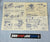 1986 VINTAGE ARAH NIGHT RAVEN JET PLANE VEHICLE BLUEPRINTS (a)
