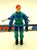 1992 VINTAGE ARAH G.I. JOE ACE V2 BATTLE COPTER PILOT LOOSE 100% COMPLETE (c)