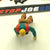 1989 VINTAGE ARAH G.I. JOE DOWNTOWN V1 MORTAR MAN LOOSE 100% COMPLETE (b)
