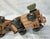 1988 VINTAGE ARAH G.I. JOE MEAN DOG VEHICLE ONLY LOOSE 100% COMPLETE W/ UNUSED DECALS & BLUEPRINTS