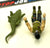1987 VINTAGE ARAH G.I. JOE COBRA CROC MASTER V1 COBRA REPTILE TRAINER LOOSE 100% COMPLETE (d)