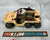 1988 VINTAGE ARAH G.I. JOE DESERT FOX 6 WD JEEP VEHICLE ONLY LOOSE 100% COMPLETE (d)