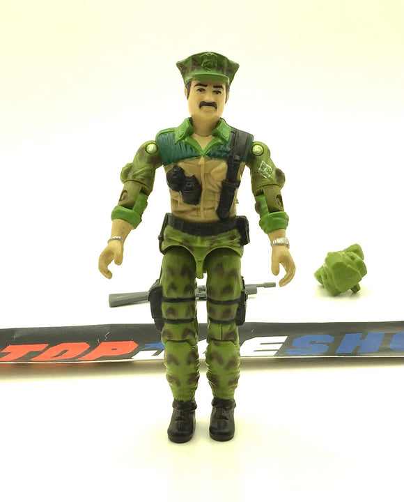1986 VINTAGE ARAH G.I. JOE LEATHERNECK V1 MARINE LOOSE 100% COMPLETE (k)