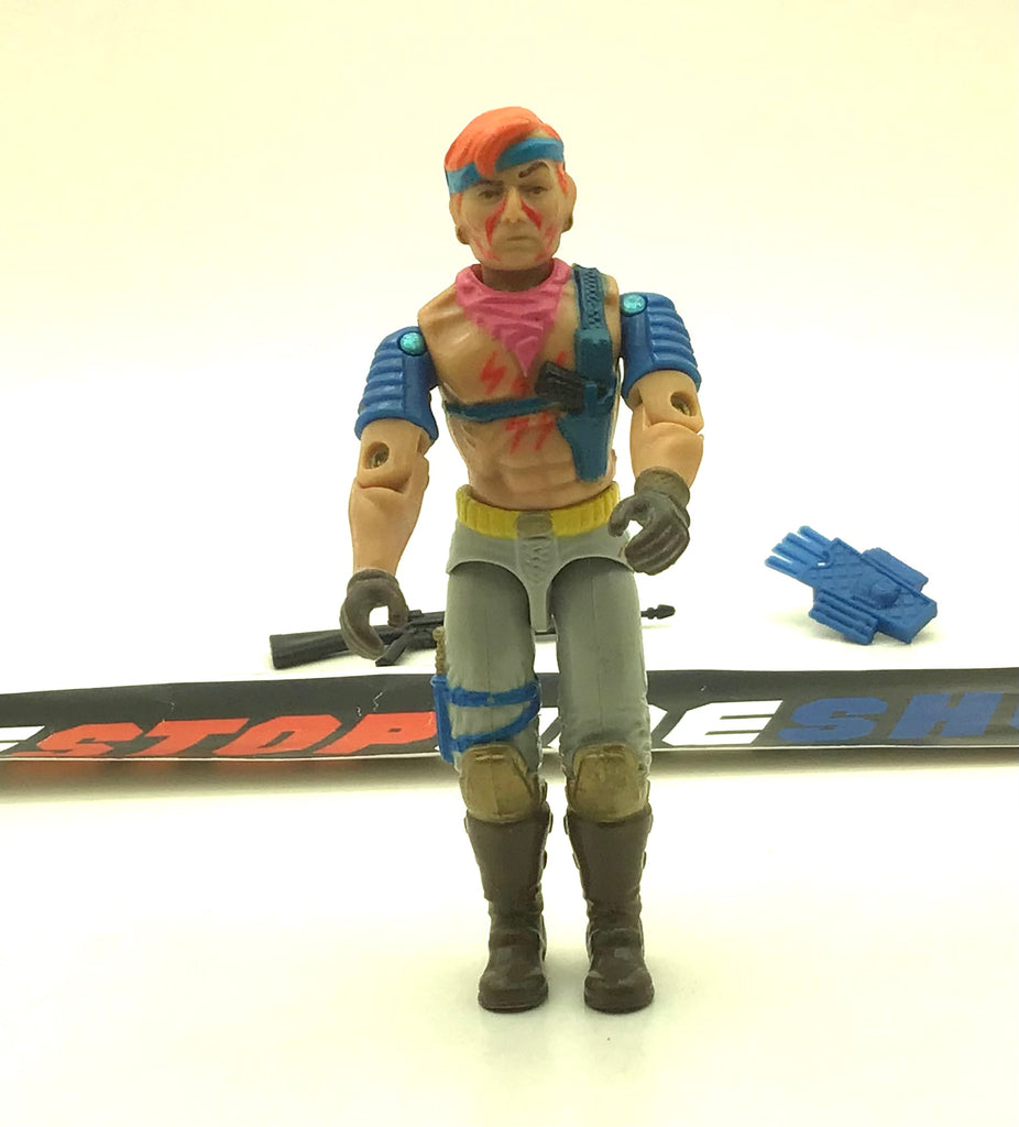 1986 VINTAGE ARAH G.I. JOE COBRA DREADNOK ZANDAR V1 ZARTAN'S BROTHER LOOSE 100% COMPLETE (d)