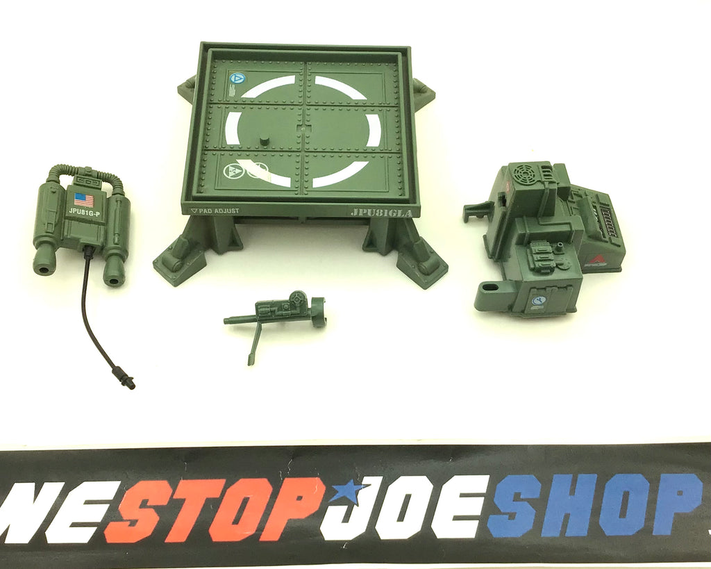 1982 VINTAGE ARAH G.I. JOE JUMP JET PACK MOBILE PROPULSION UNIT PLAY SET ONLY LOOSE 100% COMPLETE (b)