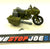 2008 25TH ANNIVERSARY G.I. JOE RAM MOTORCYCLE VEHICLE ONLY LOOSE 100% COMPLETE