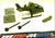 1984 VINTAGE ARAH G.I. JOE SKY HAWK VEHICLE LOOSE 100% COMPLETE (d)