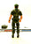 2023 CLASSIFIED G.I. JOE LT. FALCON #64 GREEN BERET 6" FIGURE LOOSE 100% COMPLETE