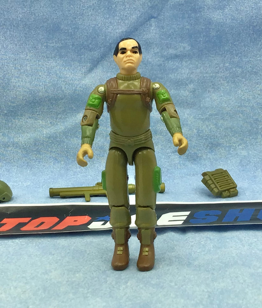 1982-83 VINTAGE ARAH G.I. JOE ZAP V1.5 BAZOOKA TROOPER LOOSE 100% COMPLETE (d)