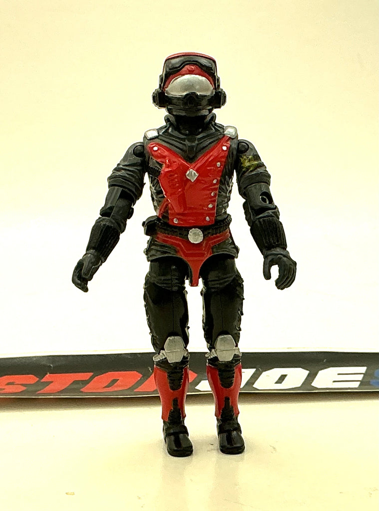1986 VINTAGE ARAH G.I. JOE COBRA STRATO-VIPER V1 NIGHT RAVEN PILOT LOOSE 100% COMPLETE (d)