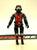1986 VINTAGE ARAH G.I. JOE COBRA STRATO-VIPER V1 NIGHT RAVEN PILOT LOOSE 100% COMPLETE (d)