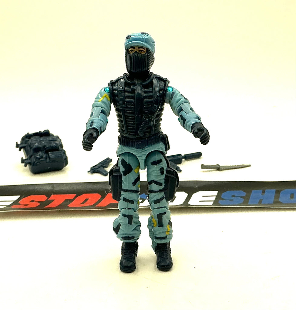 1988 VINTAGE ARAH G.I. JOE SHOCKWAVE V1  S.W.A.T. SPECIALISTS LOOSE 100% COMPLETE (c)