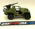 2008 25TH ANNIVERSARY G.I. JOE VAMP JEEP VEHICLE ONLY LOOSE DECALS APPIED INCOMPLETE