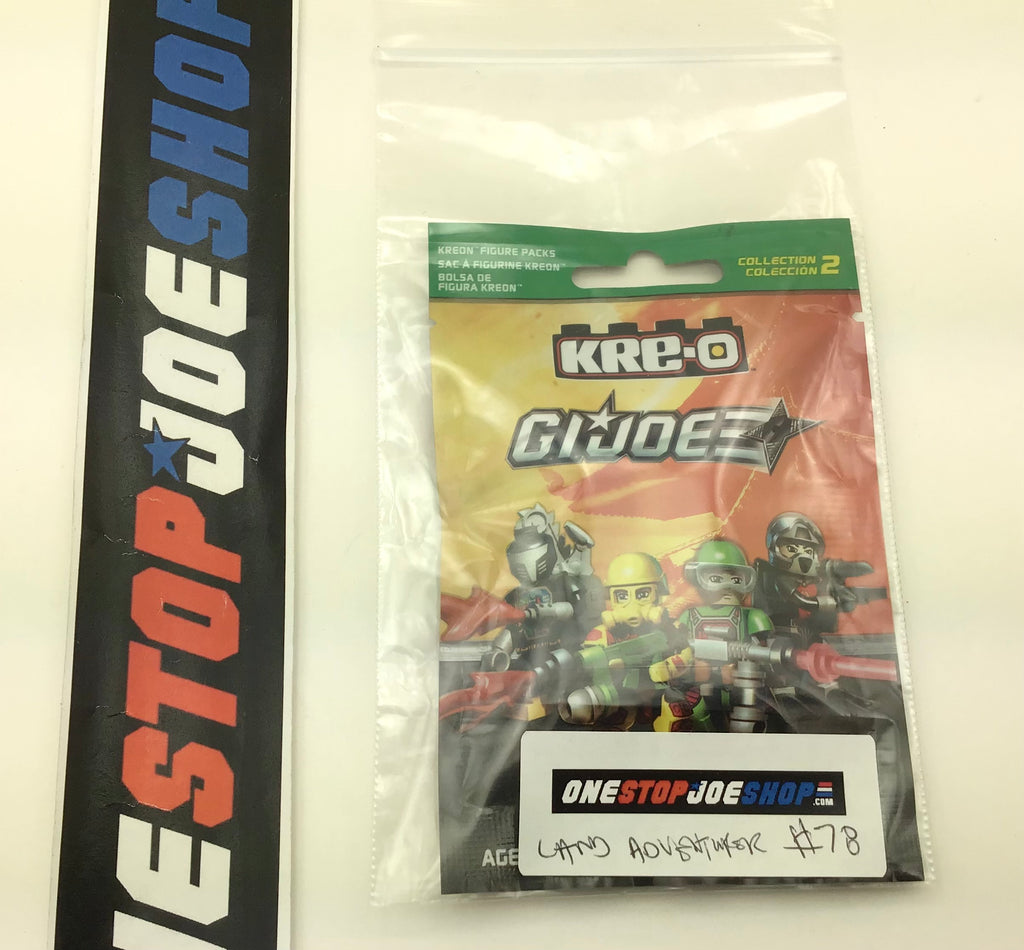 KRE-O G.I. JOE LAND ADVENTURER V1 KREON WAVE 2 COMPLETE NEW SEALED