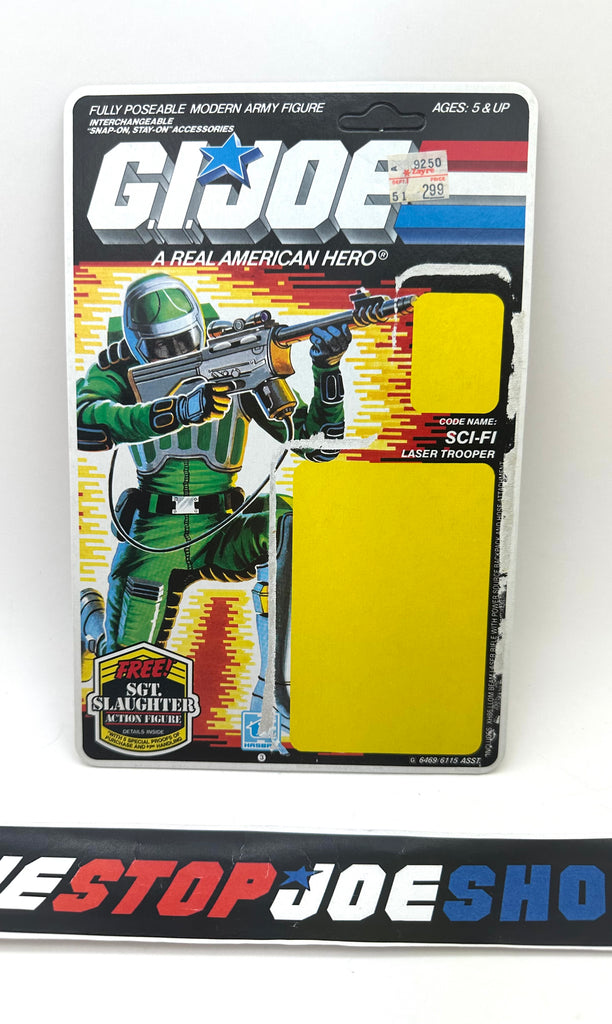 1986 VINTAGE ARAH SCI-FI V1 SLAUGHTER OFFER FULL FILE CARD UNPUNCHED