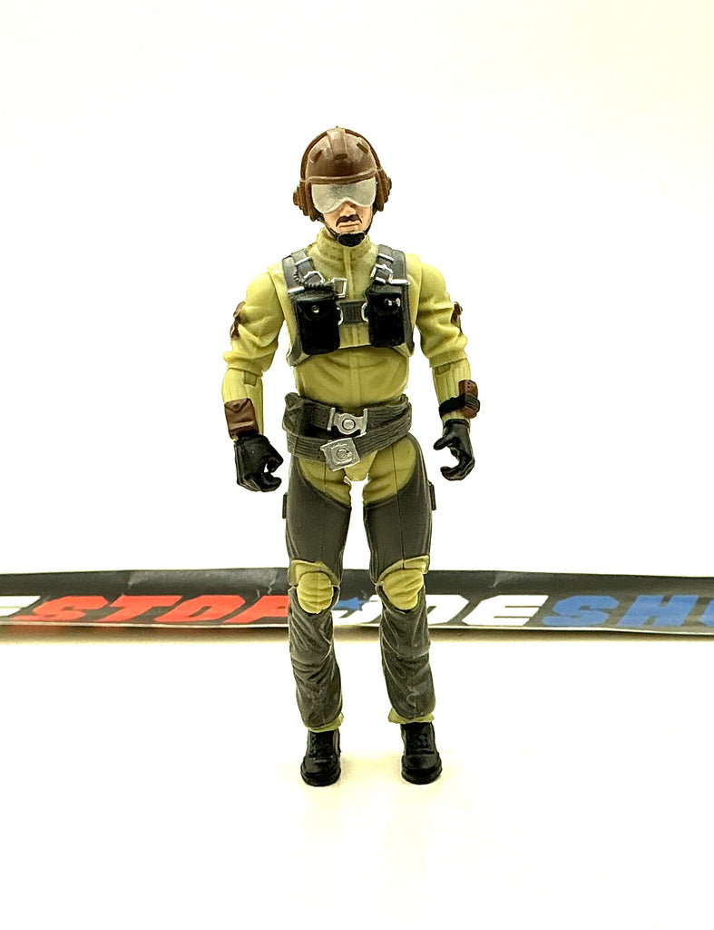 2008 25TH ANNIVERSARY G.I. JOE LT. SLIPSTREAM SLIP STREAM V1 ECHO VEHICLE CONQUEST X-30 PILOT TARGET EXCLUSIVE LOOSE 100% COMPLETE NO F/C