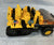 1988 VINTAGE ARAH G.I. JOE TIGER CAT TIGER FORCE VEHICLE ONLY LOOSE 100% COMPLETE (e)