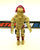 1988 VINTAGE ARAH G.I. JOE COBRA NULLIFIER V1 DESTRO'S IRON GRENADIERS A.G.P. PILOT LOOSE 100% COMPLETE (d)