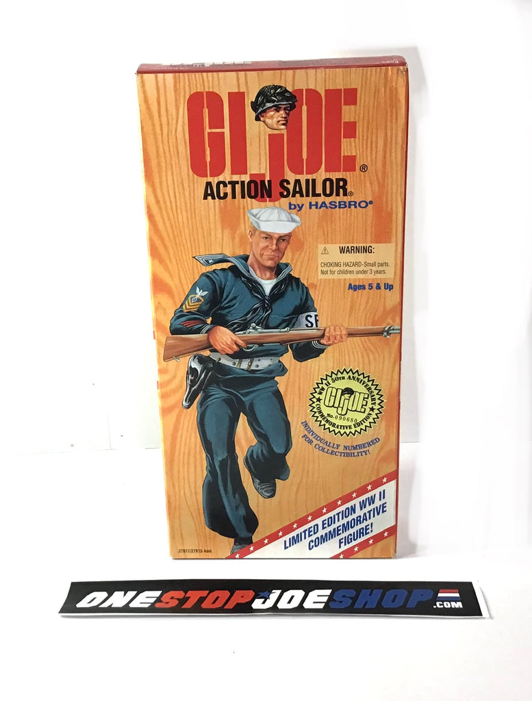 1996 VINTAGE G.I. JOE ACTION SAILOR 12" FIGURE CLASSIC COLLECTION NEW SEALED