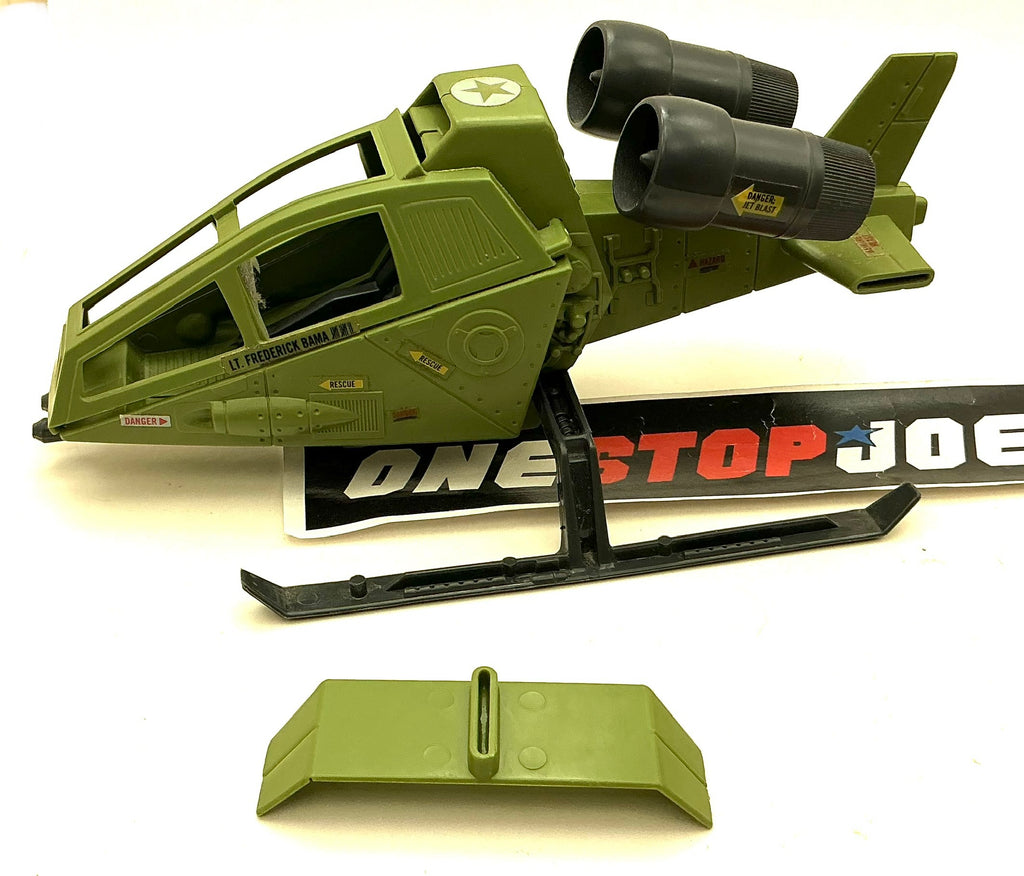 1984 VINTAGE ARAH G.I. JOE SKY HAWK VEHICLE LOOSE 100% COMPLETE (e)