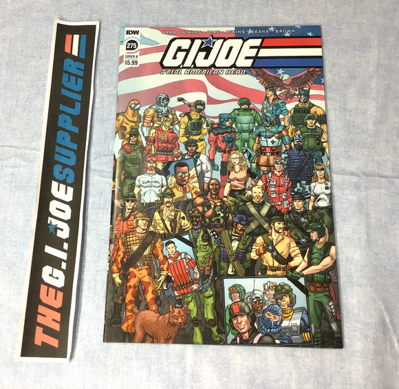 IDW PUBLISHING G.I. JOE A REAL AMERICAN HERO (2010-2022) ISSUE #275 [COVER B SULLIVAN] COMIC BOOK NOVEMBER 2020 HIGH GRADE