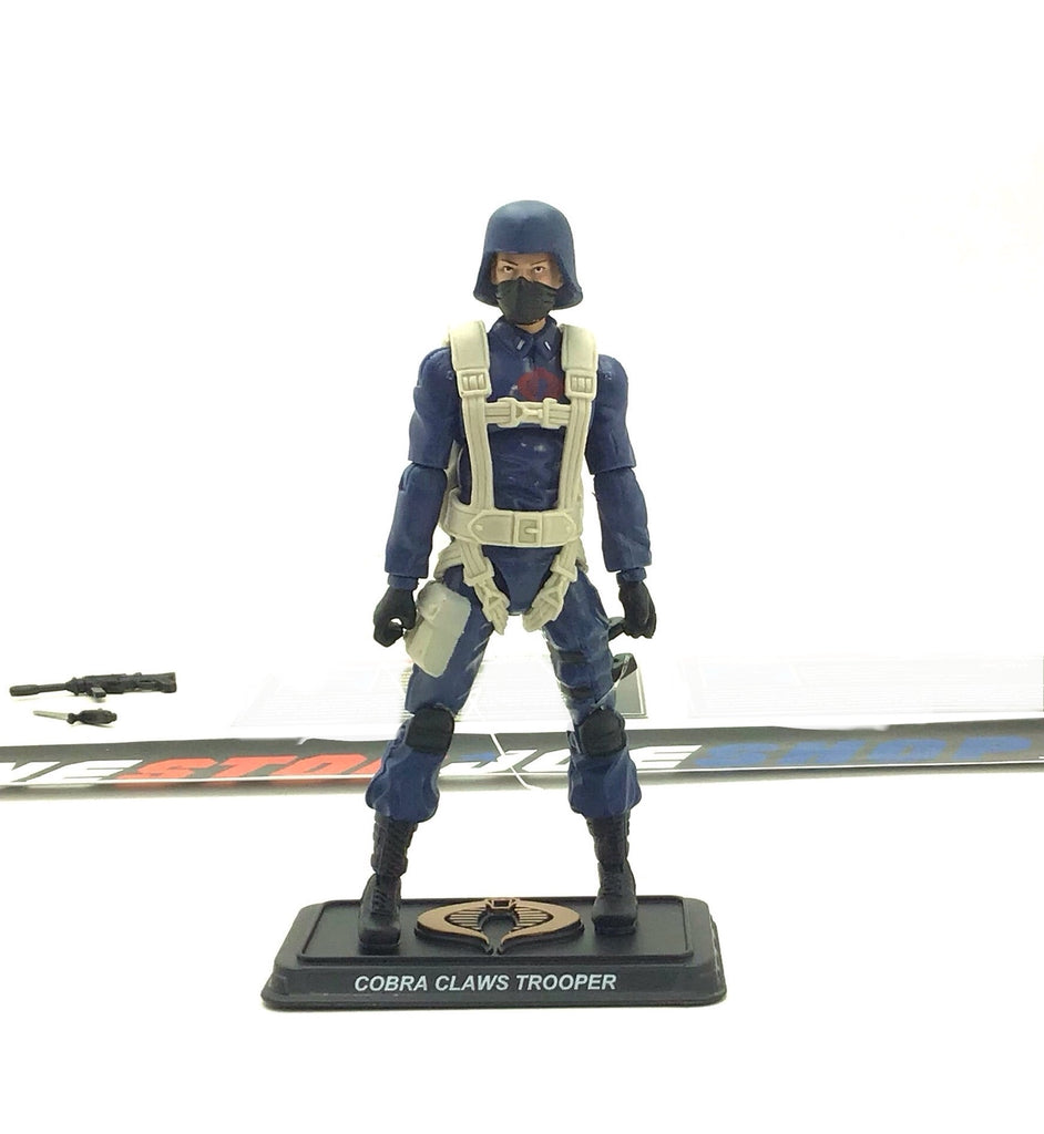 2015 50TH ANNIVERSARY G.I. JOE COBRA C.L.A.W.S. CLAWS TROOPER V1 CHASE FOR THE M.A.S.S. DEVICE PACK LOOSE COMPLETE W/O CAMERA NO F/C