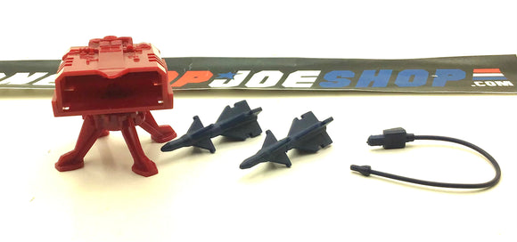 1986 VINTAGE ARAH SCRAP IRON V1 BATTLE GEAR #4 MISSILE LAUNCHER SET ACCESSORY PART CUSTOMS