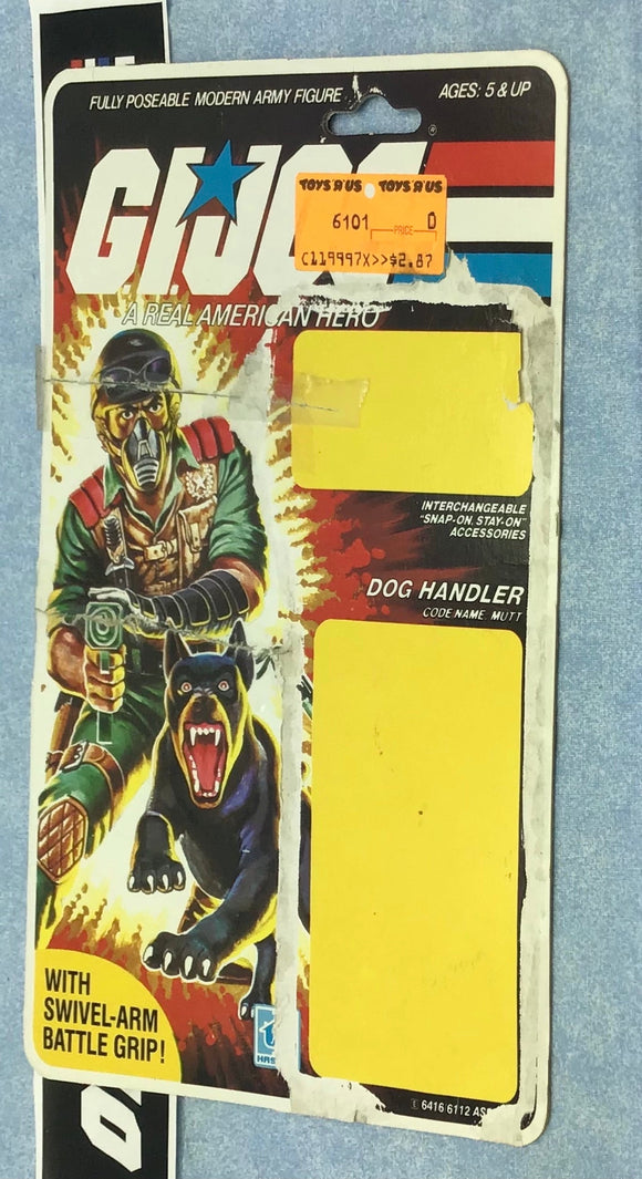 1984 VINTAGE ARAH MUTT & JUNKYARD V1 FULL FILE CARD (c)