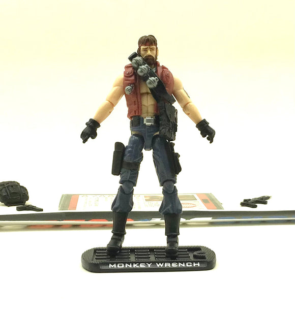 2009 ROC COBRA DREADNOK MONKEY WRENCH V3 FIGURE PACK WAL-MART EXCLUSIVE LOOSE 100% COMPLETE + F/C