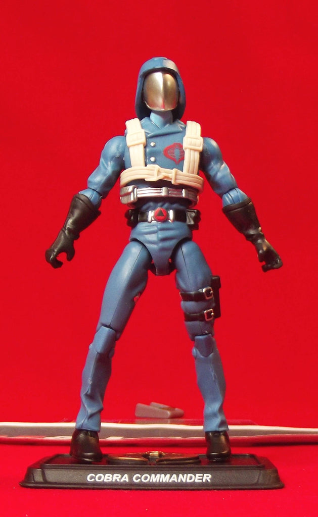 2015 50TH ANNIVERSARY G.I. JOE COBRA COMMANDER V36 CHASE FOR THE M.A.S.S. DEVICE PACK C.L.A.W. PILOT LOOSE COMPLETE W/O CLAW NO F/C