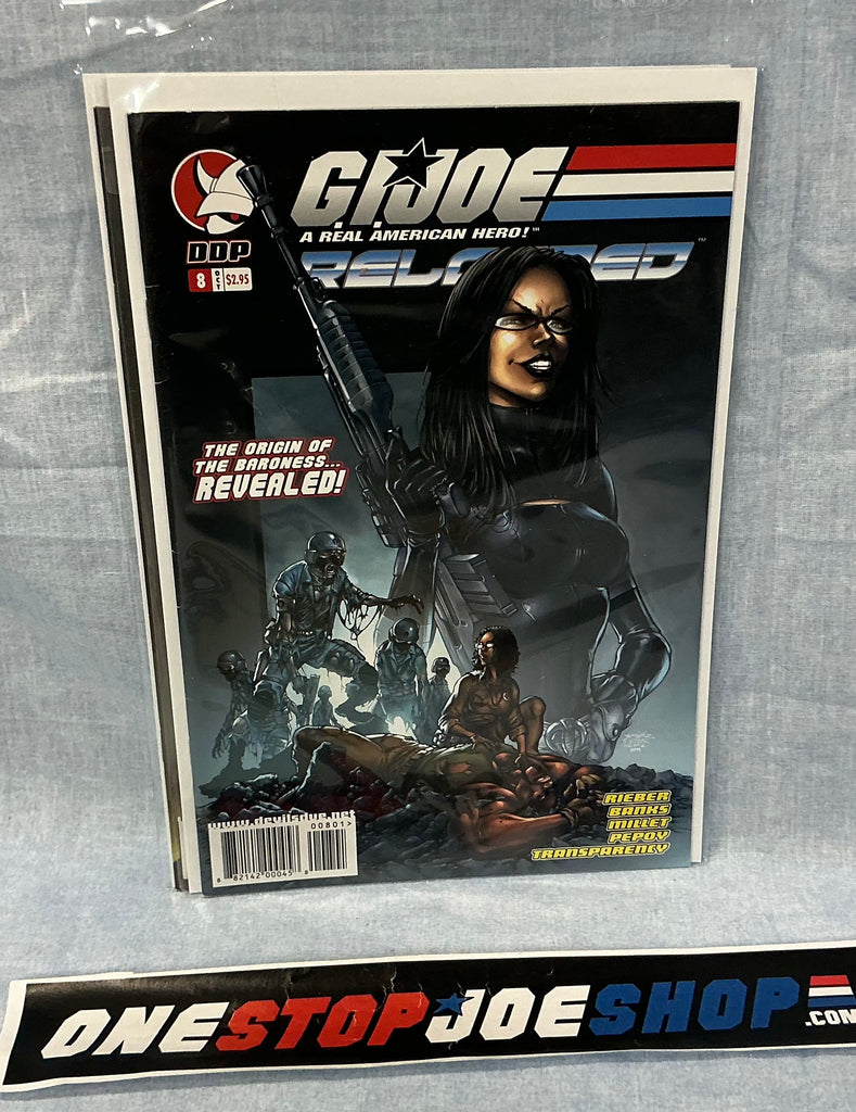 DEVIL'S DUE PUBLISHING G.I. JOE RELOADED (2004-2005) ISSUE #8 COMIC BOOK OCTOBER 2004