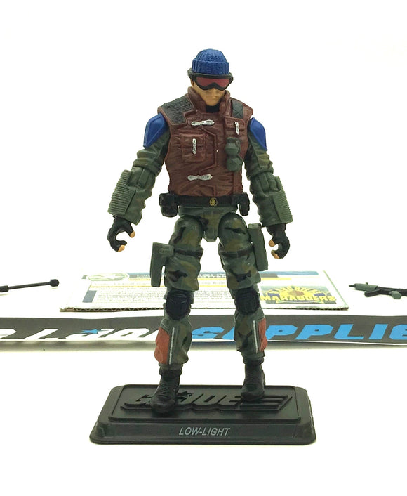 2011 30TH ANNIVERSARY G.I. JOE LOW LIGHT V9 SLAUGHTER'S MARAUDERS PACK BBTS EXCLUSIVE LOOSE 100% COMPLETE + F/C