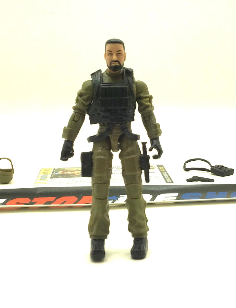 2010 POC G.I. JOE DOUBLE CLUTCH V4 BRAVO VEHICLE VAMP DRIVER LOOSE 100% COMPLETE + F/C (b)