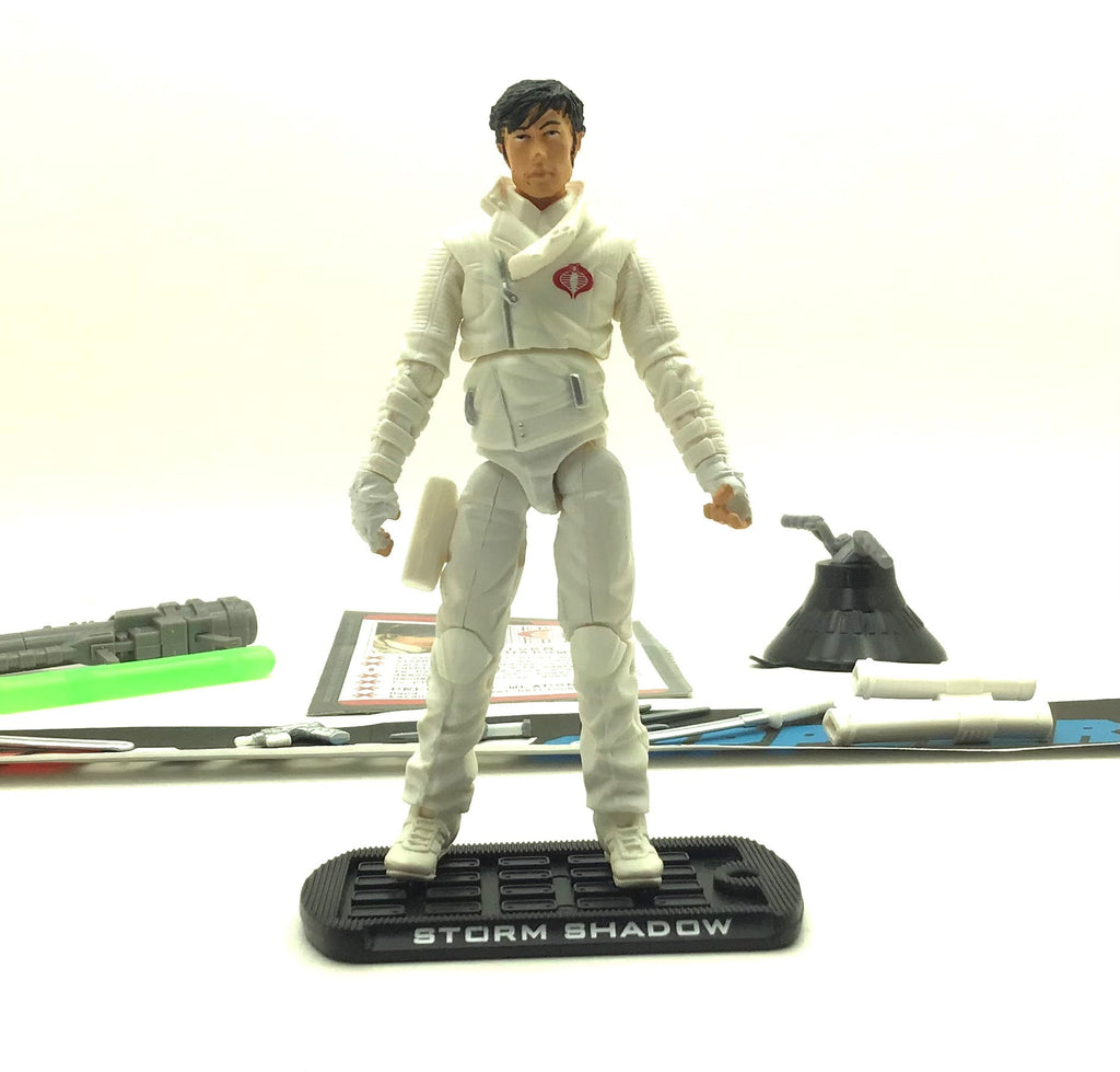 2009 ROC G.I. JOE COBRA STORM SHADOW V33 PARIS PURSUIT LOOSE 100% COMPLETE + F/C