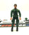 2005 VVV G.I. JOE INFANTRY DIVISION GREEN SHIRT V2 HEAVY WEAPONS SPECIALIST TRU EXCLUSIVE LOOSE 100% COMPLETE + F/C