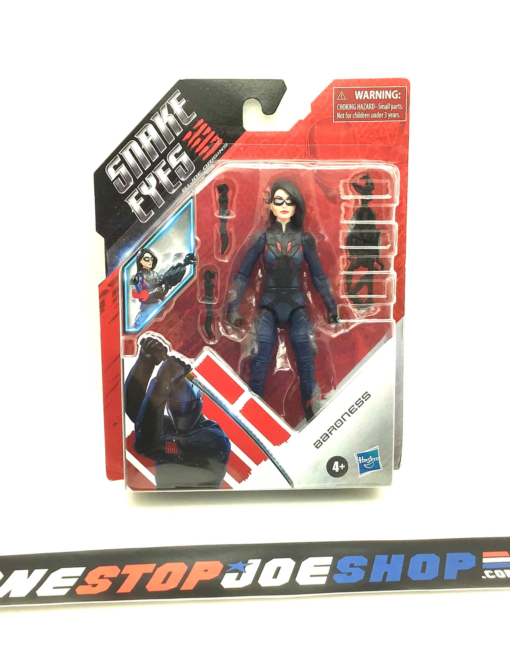 2021 SNAKE EYES ORIGINS JOE COBRA BARONESS 6