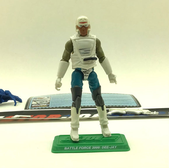 2017 G.I. JOE JOECON CONVENTION EXCLUSIVE DEE JAY V3 BATTLE FORCE 2000 LOOSE 100% COMPLETE + F/C