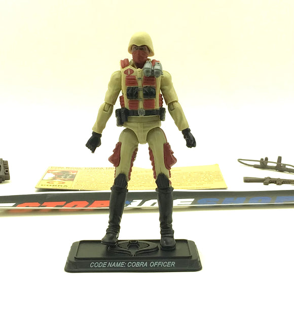 2008 25TH ANNIVERSARY G.I. JOE COBRA ENEMY TROOPER V9 EXTREME CONDITIONS DESERT ASSAULT SQUAD PACK INTERNET EXCLUSIVE  LOOSE 100% COMPLETE + F/C
