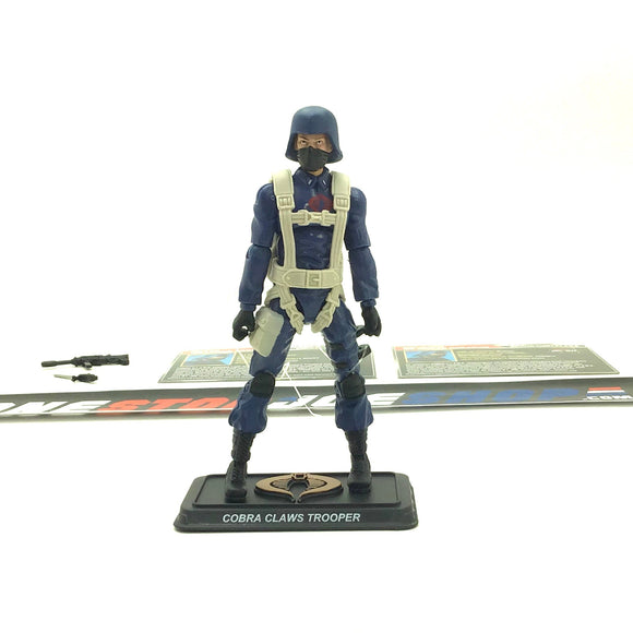 2015 50TH ANNIVERSARY G.I. JOE COBRA C.L.A.W.S. CLAWS TROOPER V1 CHASE FOR THE M.A.S.S. DEVICE PACK LOOSE 100% COMPLETE + F/C