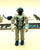 1985 VINTAGE ARAH G.I. JOE COBRA SNOW SERPENT V1 POLAR ASSAULT LOOSE FIGURE (r)