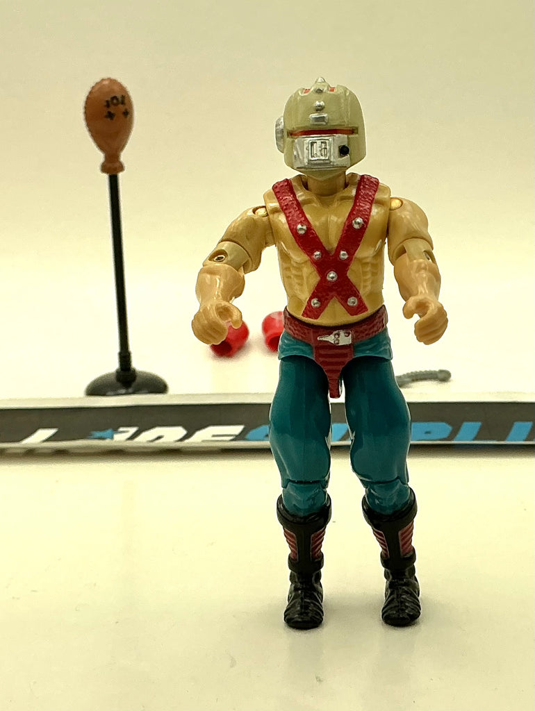 1987 VINTAGE ARAH G.I. JOE COBRA BIG BOA V1 COBRA TRAINER LOOSE 100% COMPLETE (d)