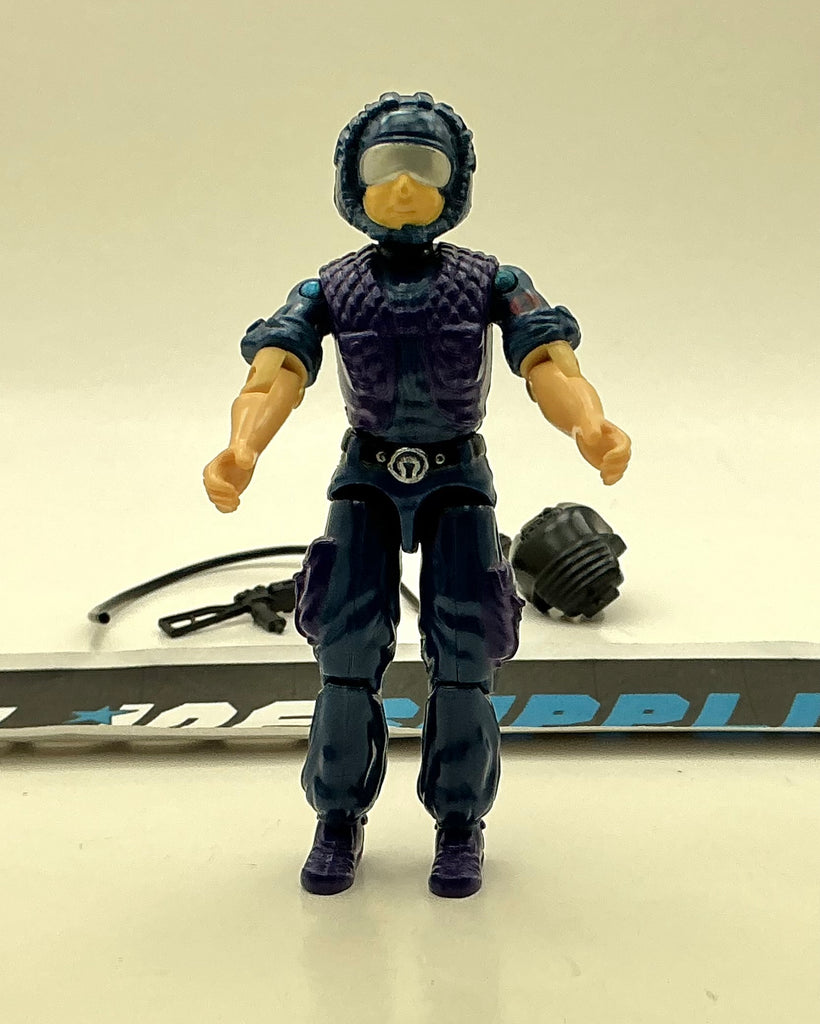 1985 VINTAGE ARAH G.I. JOE COBRA TELE-VIPERS V1 COBRA COMMUNICATIONS LOOSE 100% COMPLETE (h)